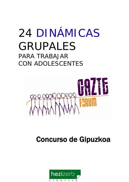 24 dinámicas grupales para trabajar con adolescentes