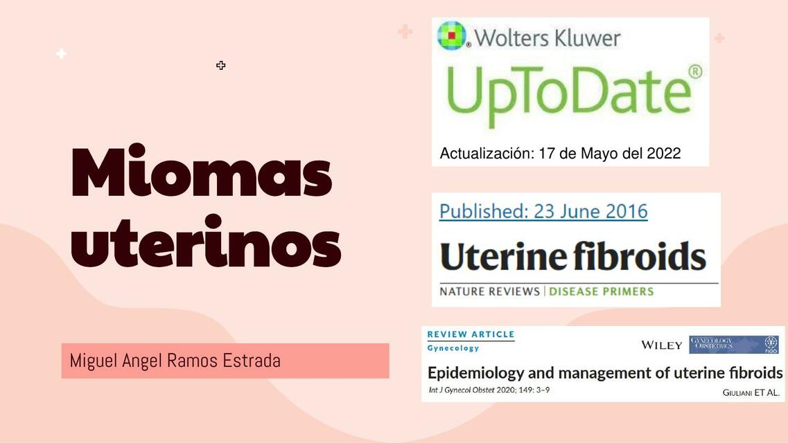 Miomas Uterinos