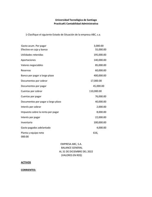 Practica#1 Contabilidad Administrativa