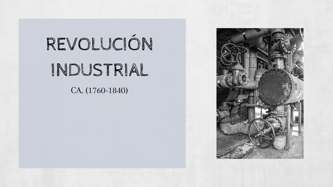 Revolución industrial 