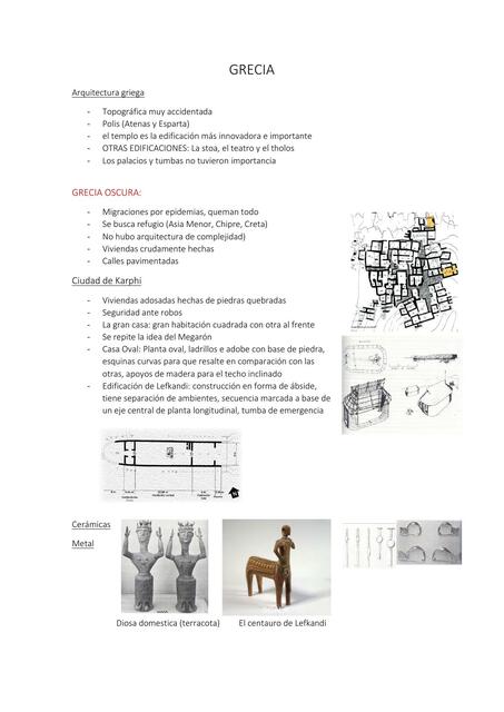 Grecia - Resumen clase UPC