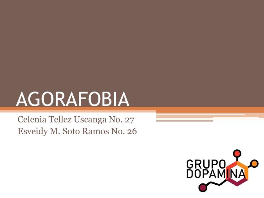 Agorafobia