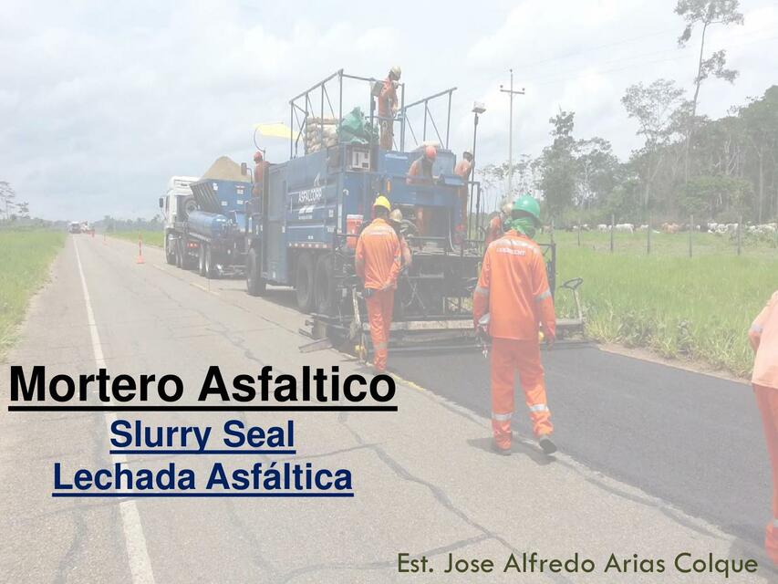 Mortero Asfaltico