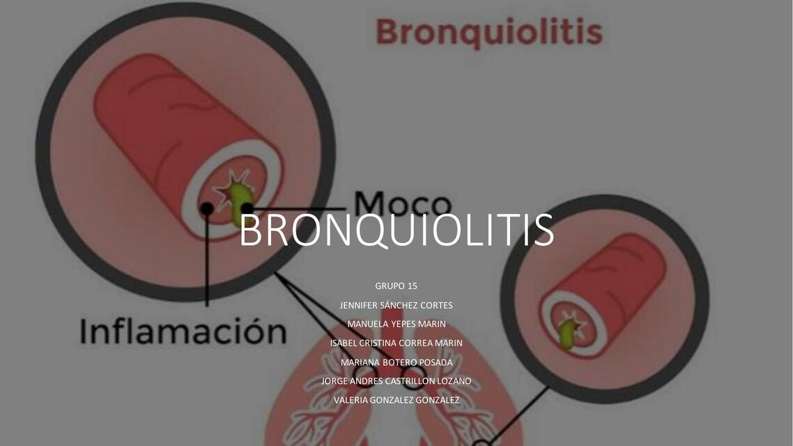 Bronquiolitis Natalia Rico alzate uDocz