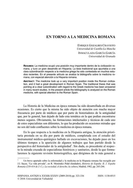 Medicina Grecorromana