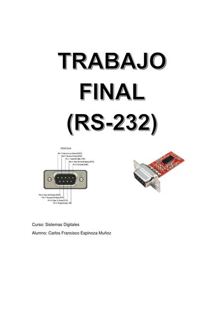 Protocolo RS232 en lenguaje VHDL