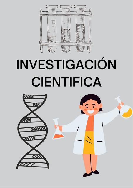 INVESTIGACION CIENTIFICA