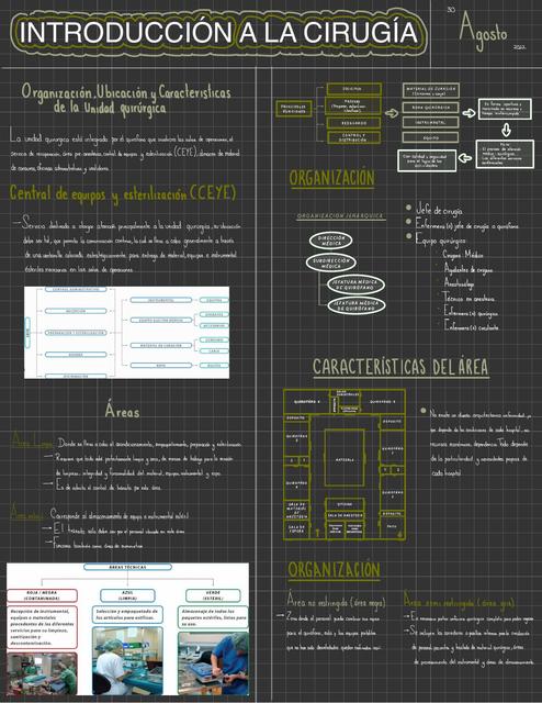 Organizaciónubicación y caracteristicas de la unidad quirúrgica
