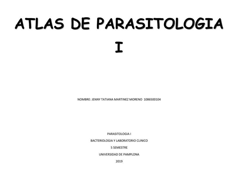 Atlas Parasitología