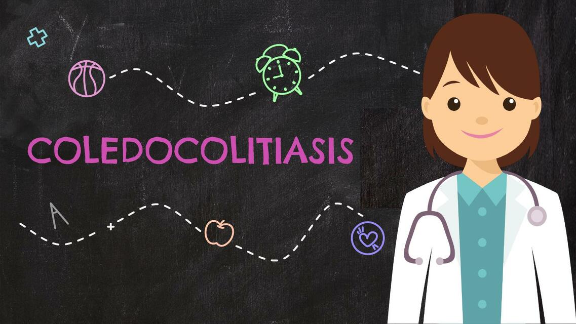 Coledocolitiasis.