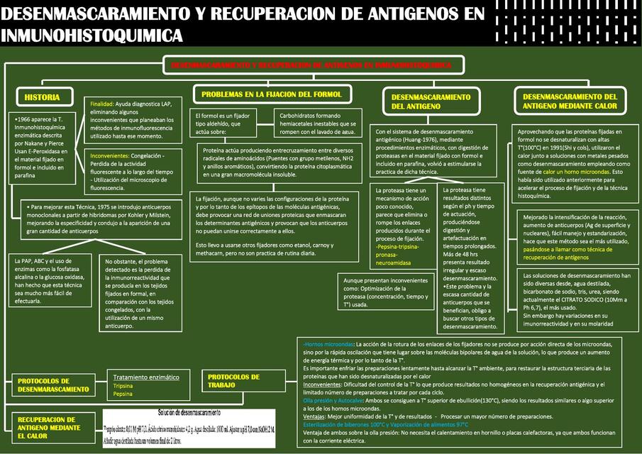 Inmunohistoquímica - Recuperación Antigénica y Desenmascaramiento