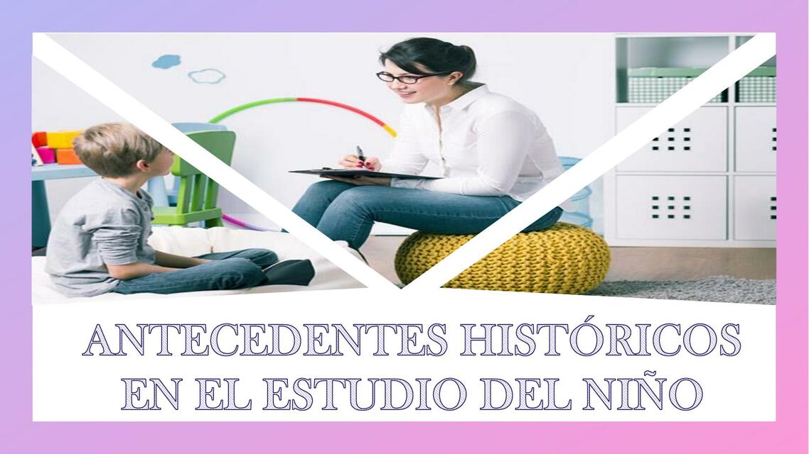 Antecedentes históricos de aprendizaje