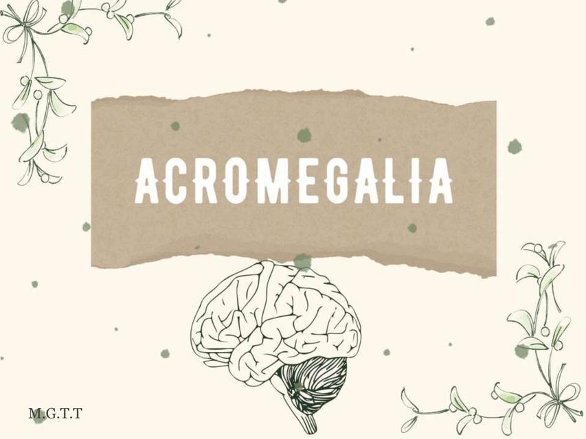 Acromegalia 