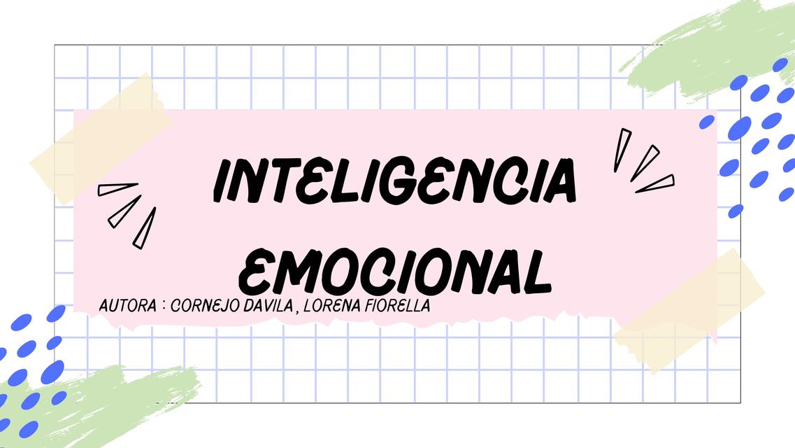 Inteligencia Emocional 