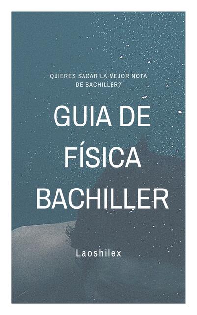 Física en bachiller