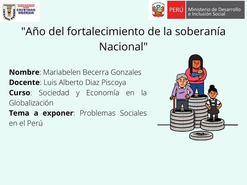 Problemas Sociales en el Peru