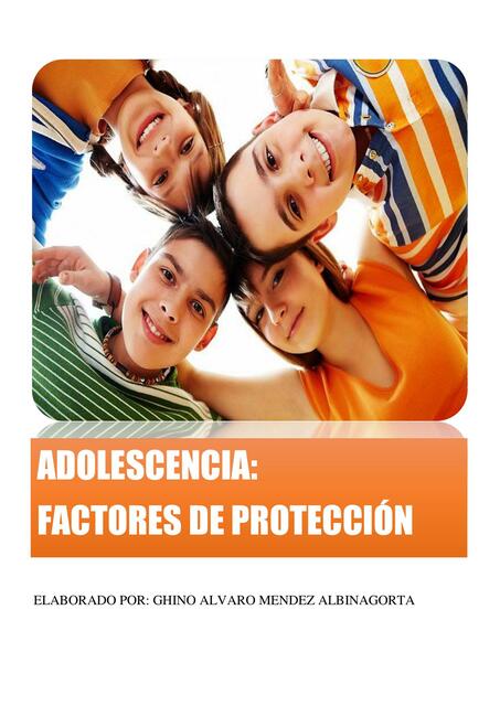 Adolescencia: Factores de protección