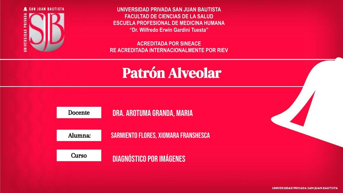 Patrón Alveolar 