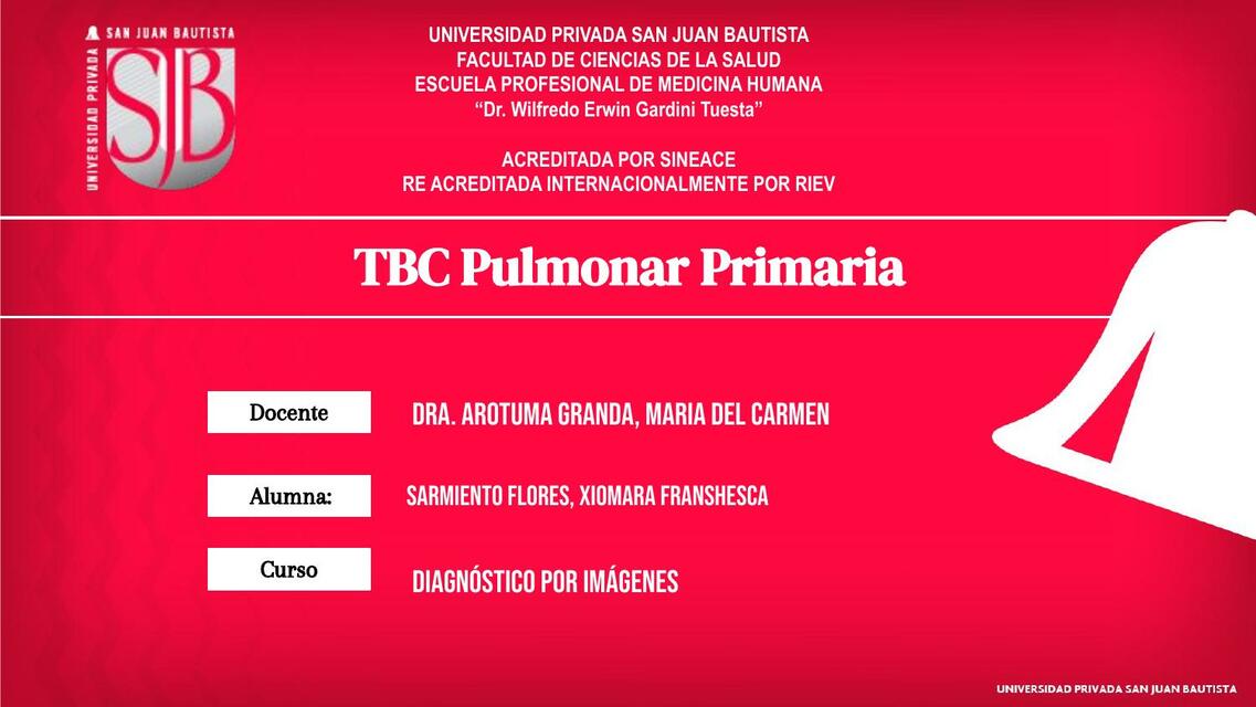 TBC Pulmonar Primaria 