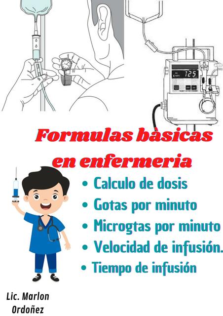 Formulas básicas enfermería