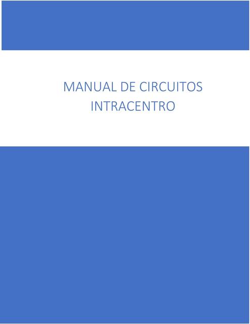 Manual de circuitos enfermería 