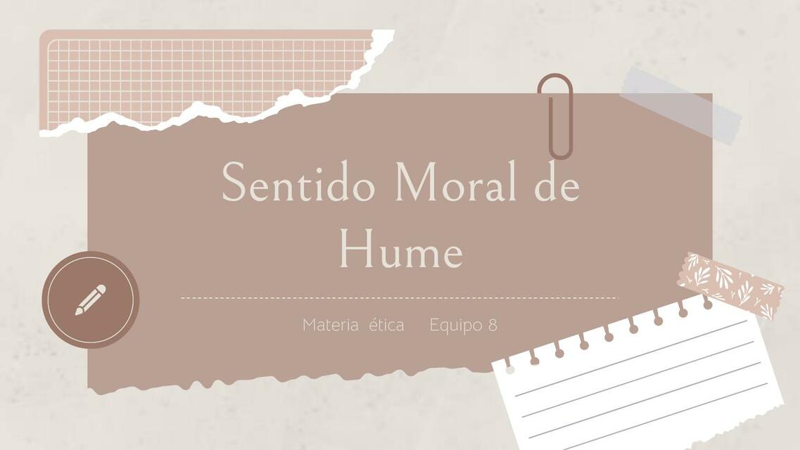 Sentido moral de hume yahani udocz
