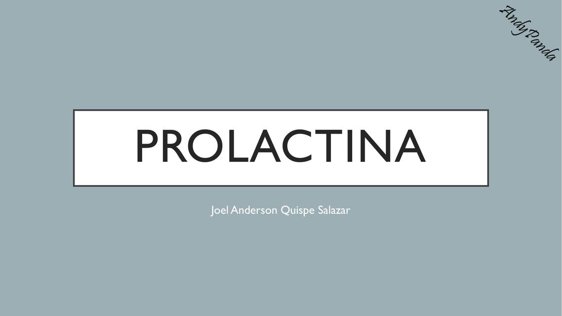 Prolactina