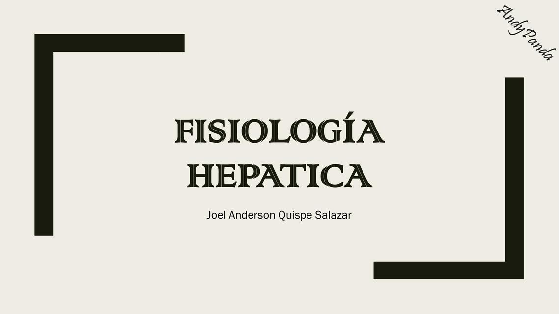 Fisiología hepática