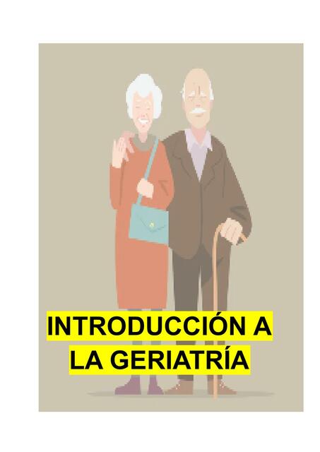 Introducción a la geriatria