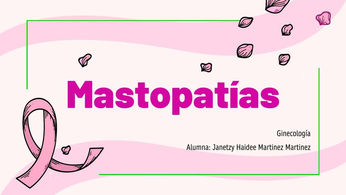 Mastopatías