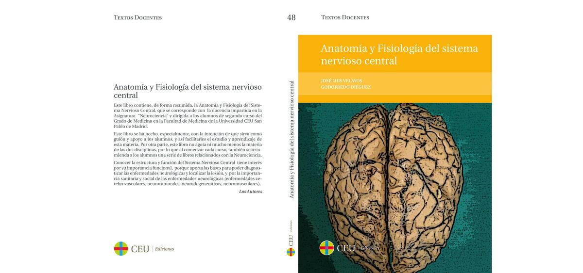 Anatomía y Fisiología del Sistema Nervioso Central