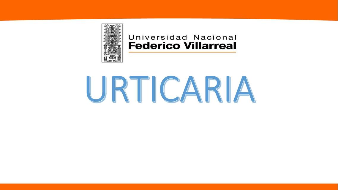 Urticaria