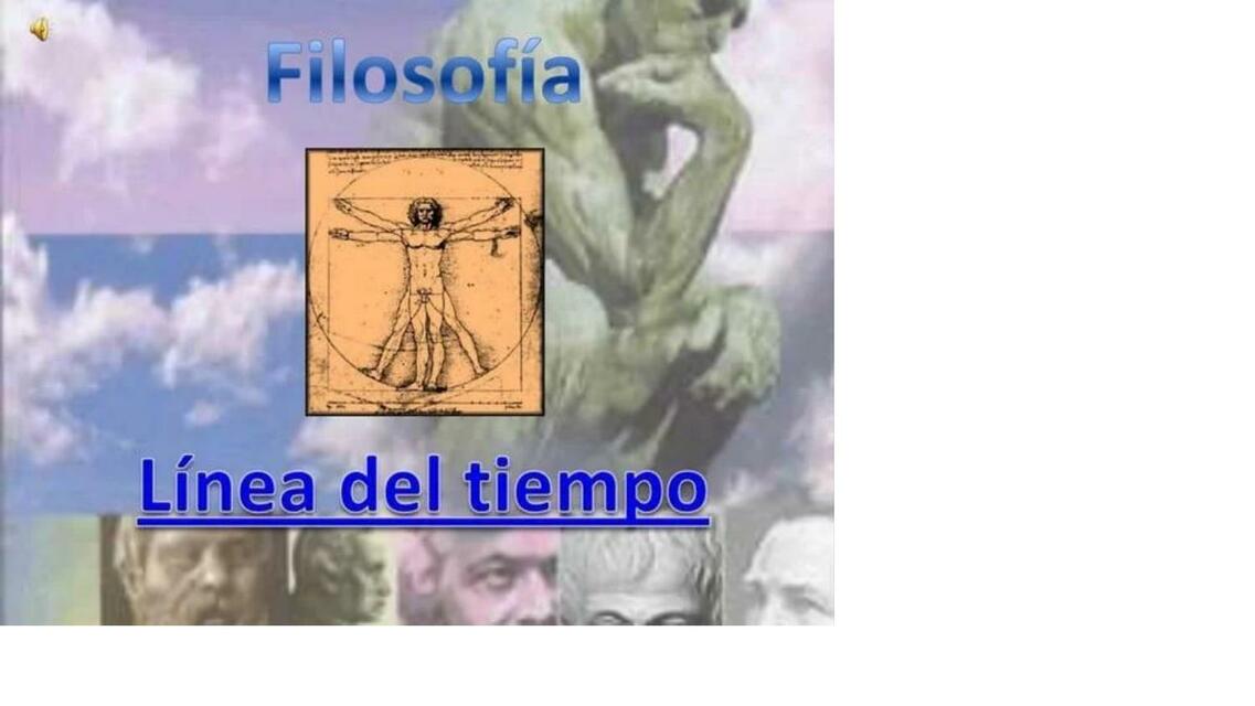 Filosofía -Línea de Tiempo