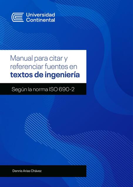 Manual para citar y referenciar fuentes en textos ISO690 2