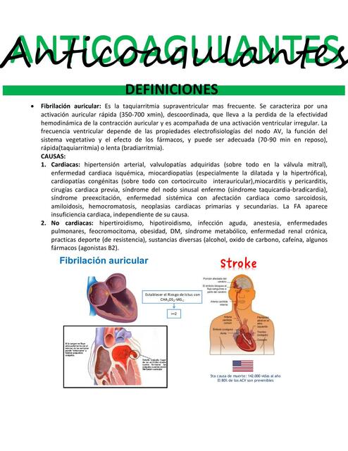 Anticoagulantes 