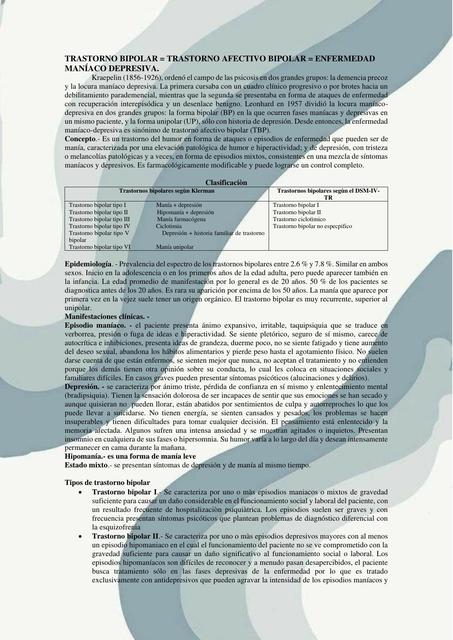 Trastorno bipolar Flo. uDocz