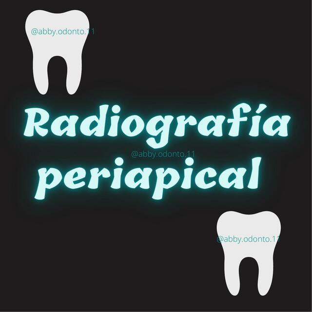 Radiografía periapical