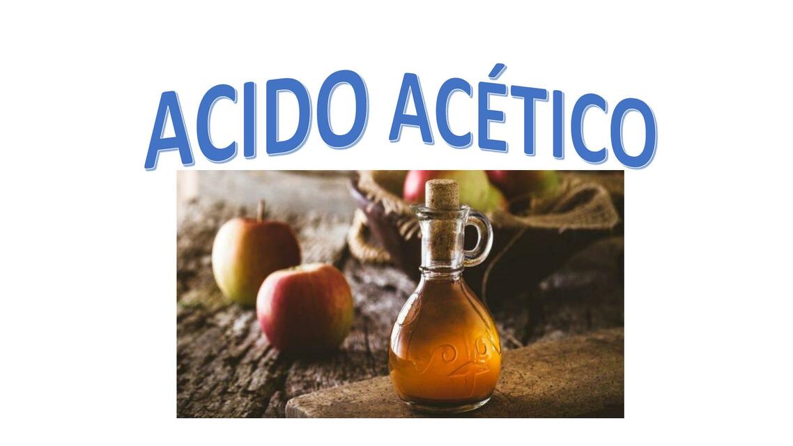 ACIDO ACÉTICO