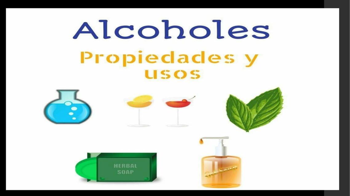 Importancia de los Alcoholes 