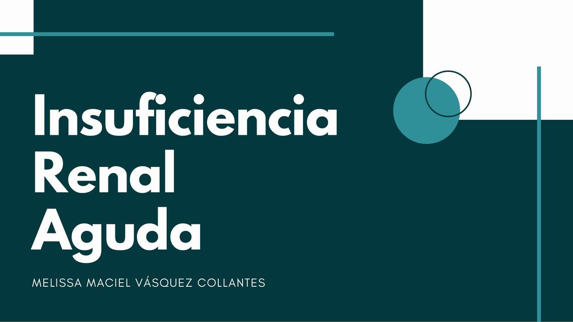 Insuficiencia Renal Aguda