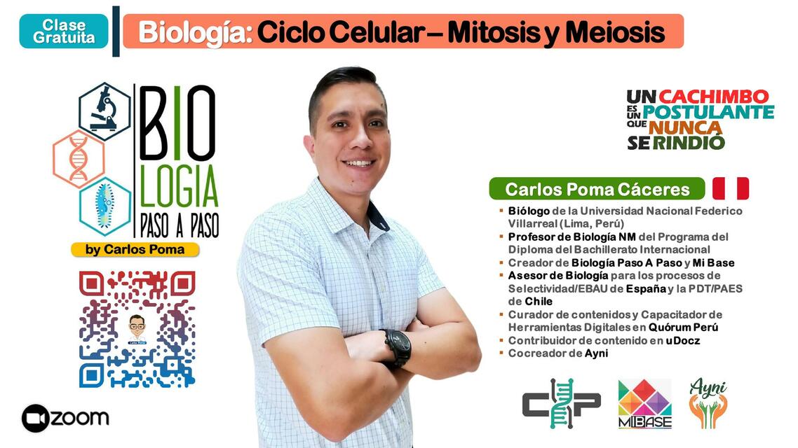 Ciclo Celular: Mitosis y Meiosis 