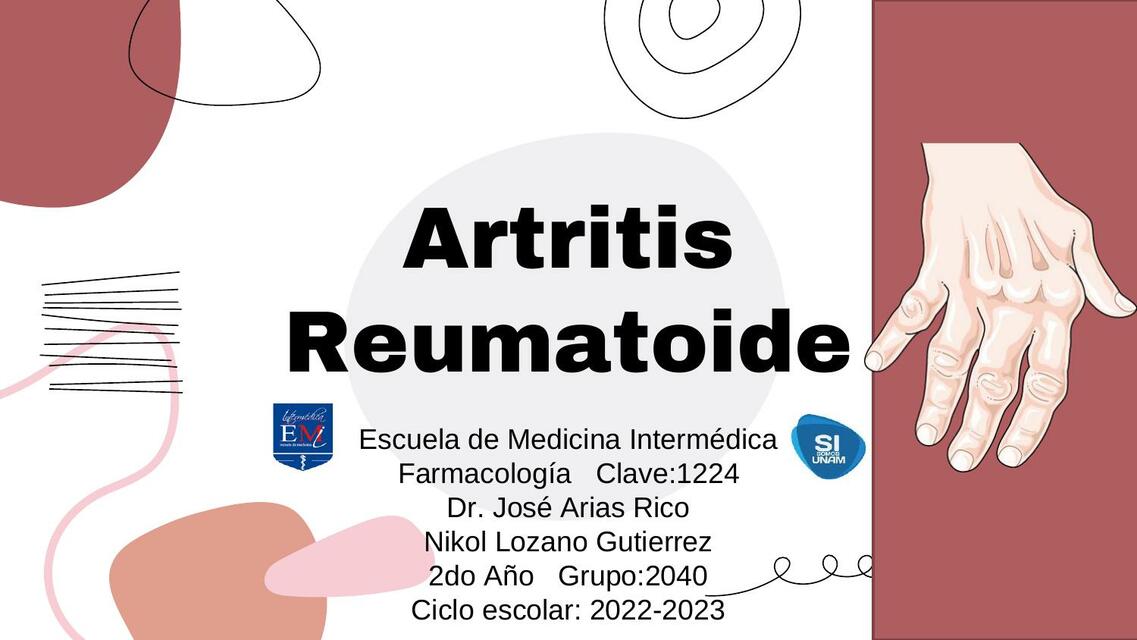 Artritis Reumatoide