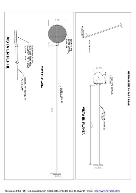 Plano de Herramientas