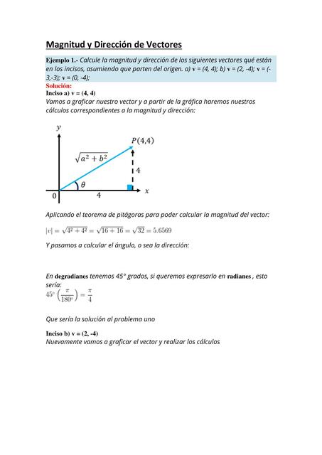 Vectores