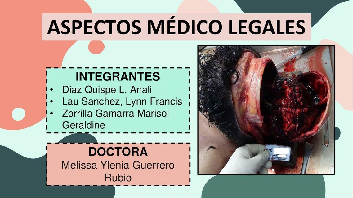 Aspectos médicos legales