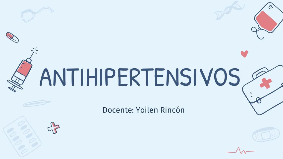 Antihipertensivos