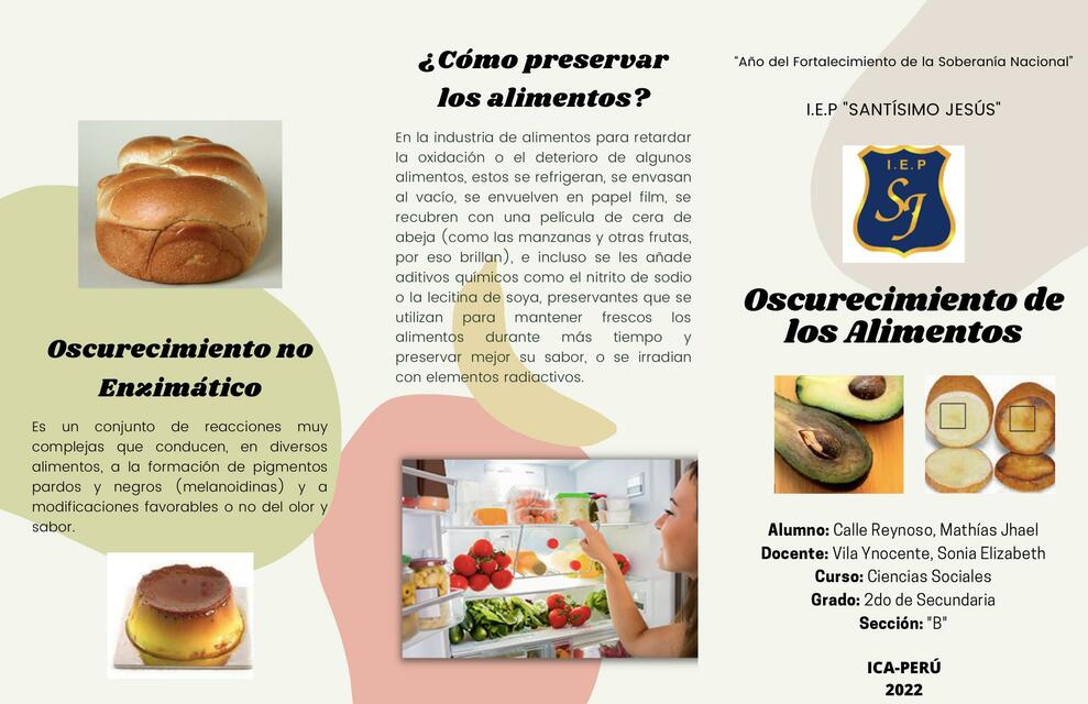 Oscurecimiento de los alimentos