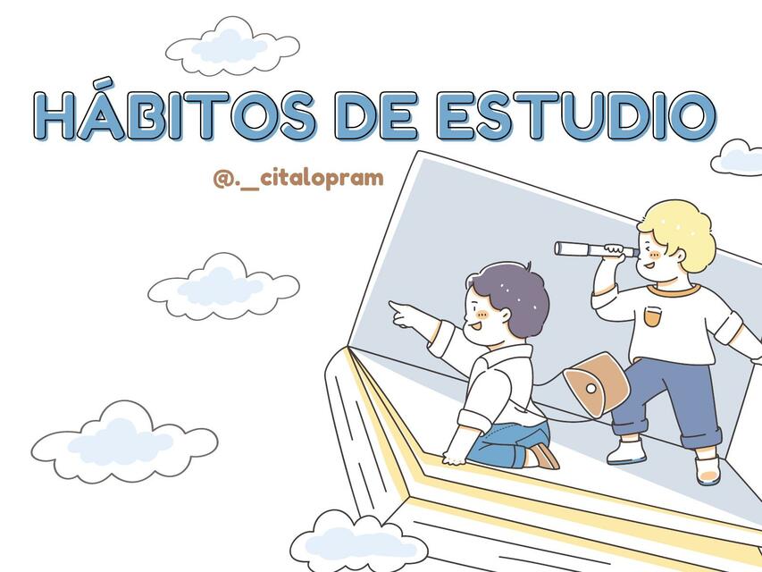 Hábitos de Estudio