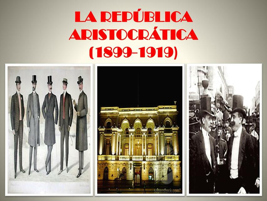 La republica aristrocatica