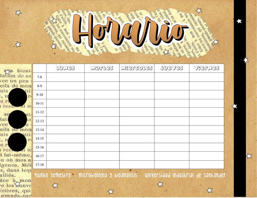 Horario